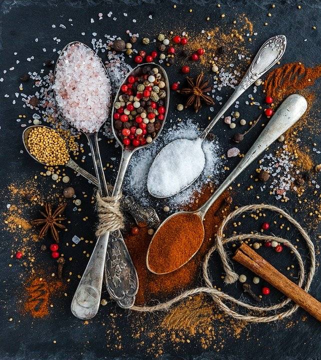 Ingredients - Source: Salt Pepper Spoons